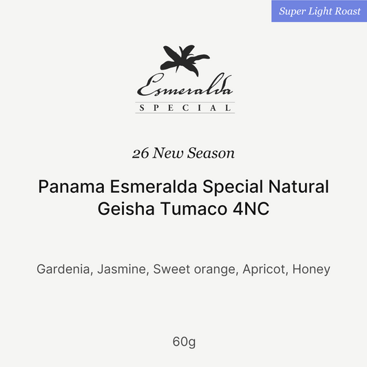 26 New Season - Panama Esmeralda Special Natural Geisha Tumaco 4NC 60g
