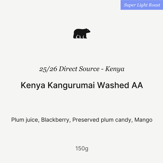 25/26 New Season - Kenya Kangurumai Washed AA 150g
