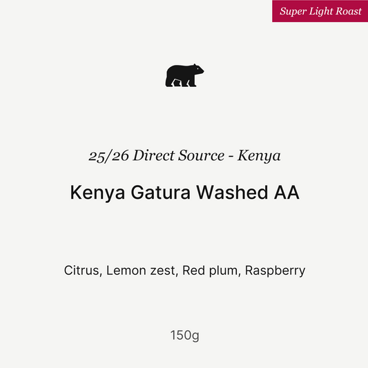25/26 New Season - Kenya Gatura Washed AA 150g