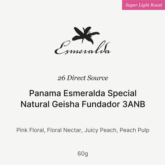 26 New Season - Panama Esmeralda Special Natural Geisha Fundador 3ANB 60g