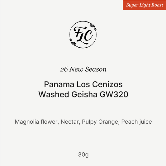 2026 New Season - Panama Los Cenizos Washed Geisha GW320 - 30g