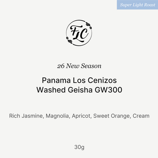 26 New Season - Panama Los Cenizos Washed Geisha GW300 30g