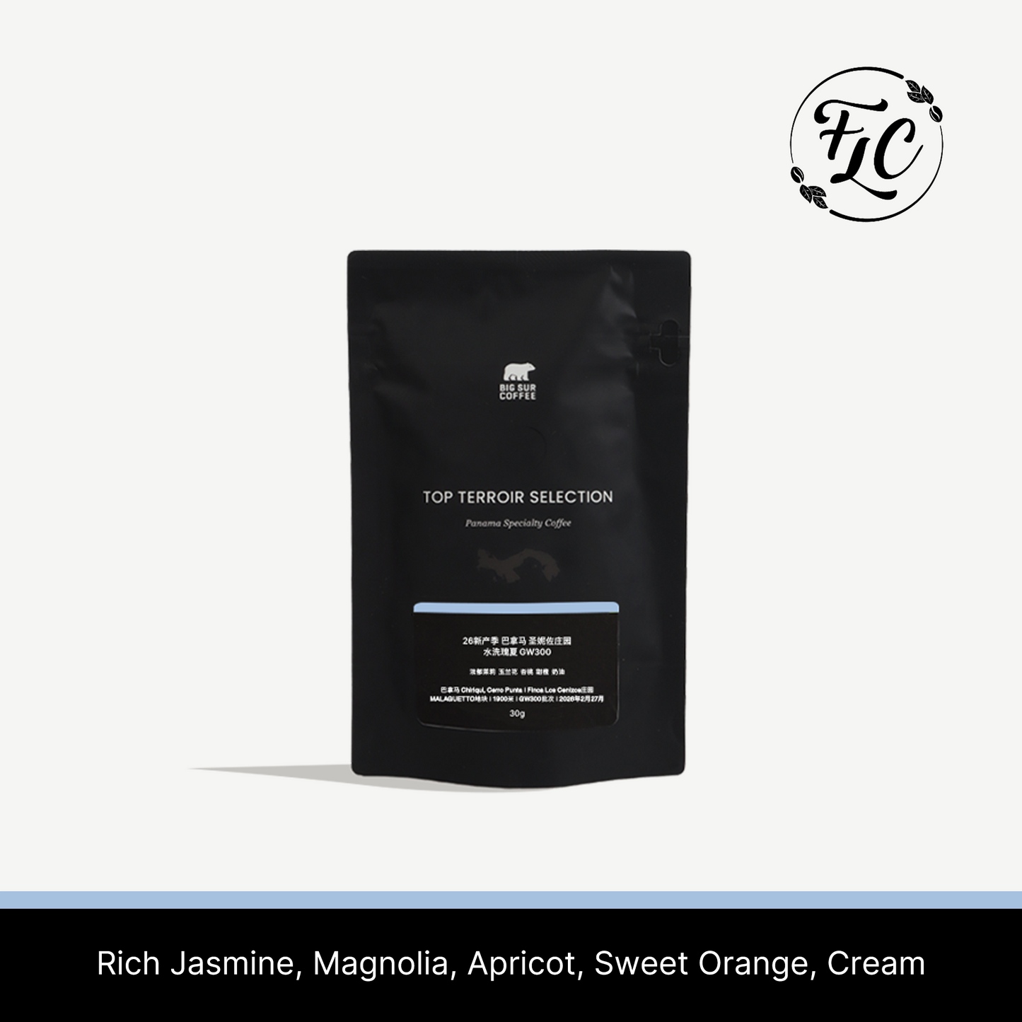 26 New Season - Panama Los Cenizos Washed Geisha GW300 30g