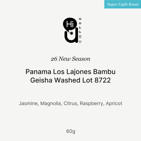 26 New Season - Panama Los Lajones Bambu Geisha Washed Lot 8722 - 60g