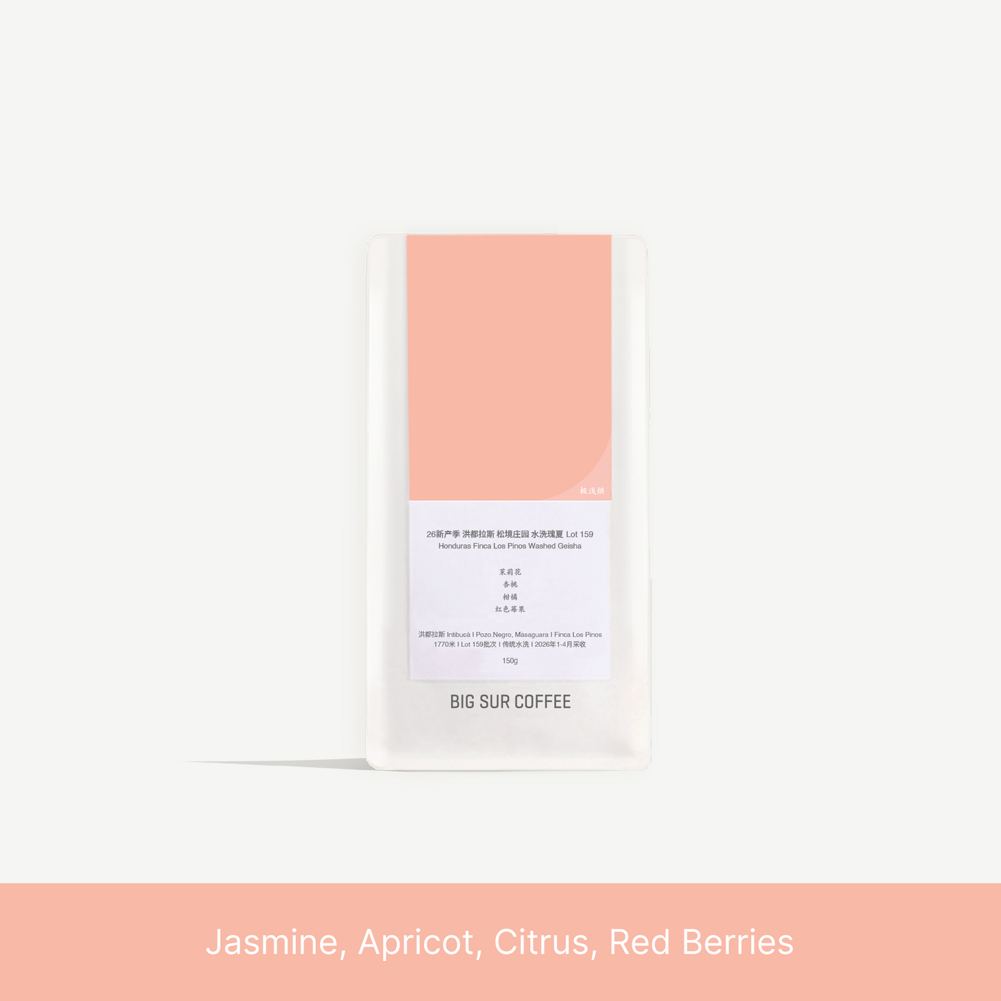 26 New Season - Honduras Finca Los Pinos Washed Geisha Lot 159 150g