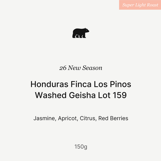 26 New Season - Honduras Finca Los Pinos Washed Geisha Lot 159 150g