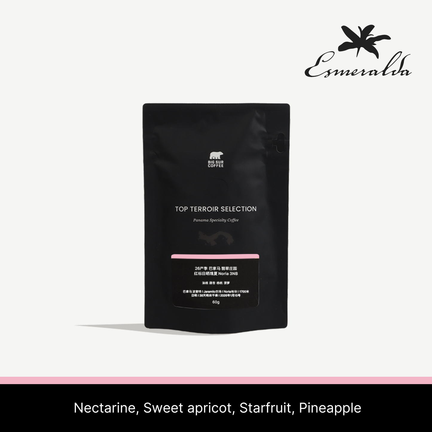 26 New Season - Panama Esmeralda Special  Natural Geisha Noria 3NB 60g